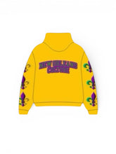 Load image into Gallery viewer, Yellow Mardi Gras 26’ Hoodie