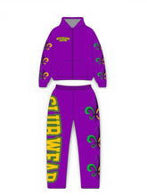 Load image into Gallery viewer, Purple Mardi Gras 26 Pants